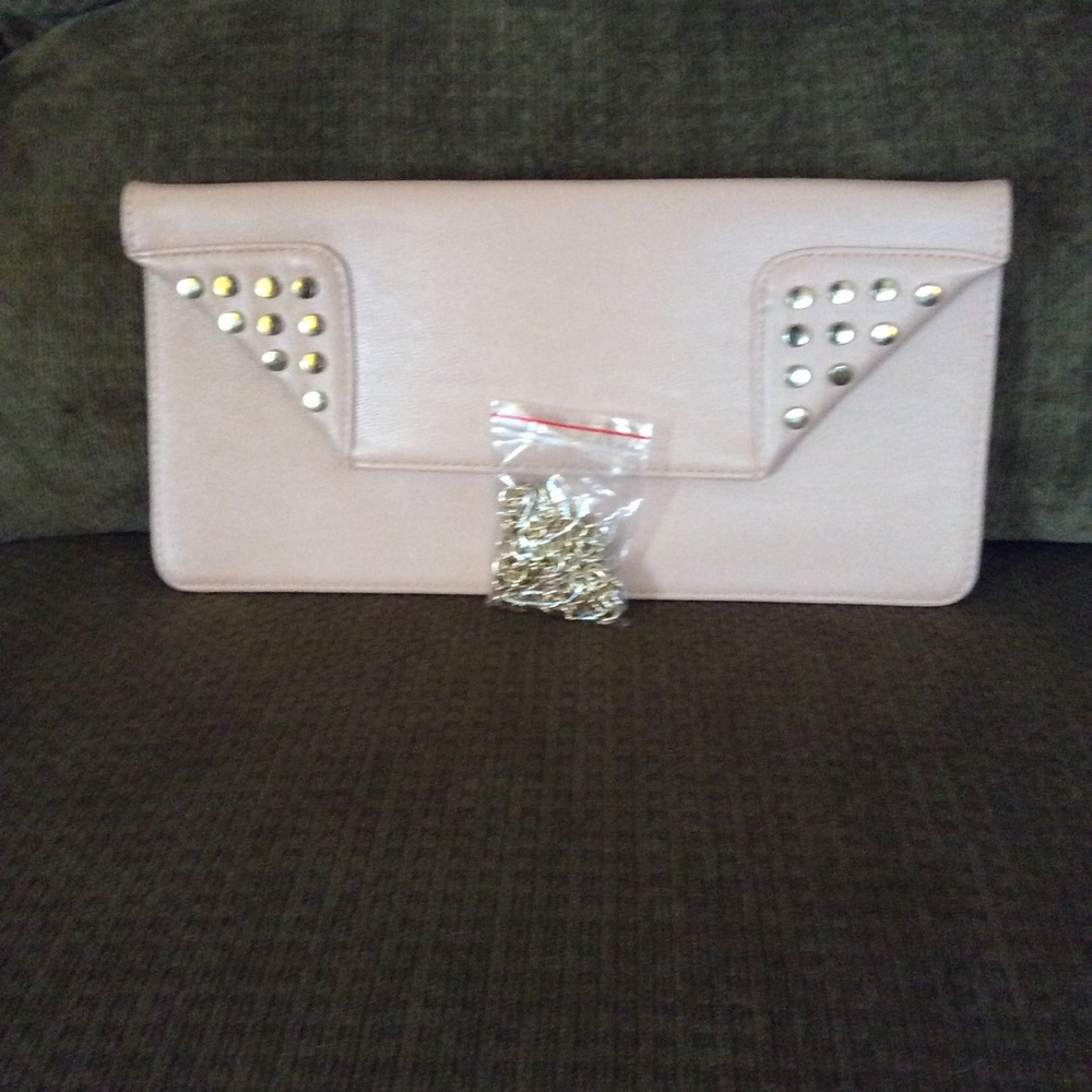 blush clutch